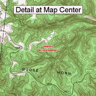   Topographic Quadrangle Map   Willette, Tennessee (Folded/Waterproof