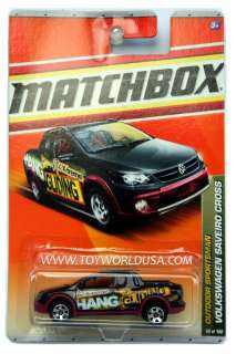 2011 Matchbox #80 Outdoor Sportsman Volkswagen Saveiro Cross black 