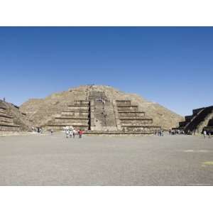 Pyramid of the Moon, Teotihuacan, 150Ad to 600Ad and Later Used by the 