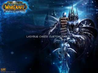 World of Warcraft Edible Cake Topper Image WoW MMORPG  