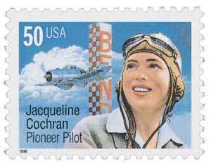 1996 50c Jacqueline Cochran, Pilot Scott 3066 Mint F/VF NH  