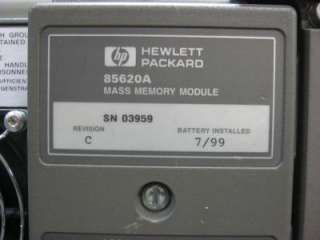 Hewlett Packard 8561E Spectrum Analyzer  