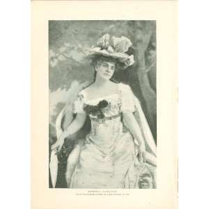  1896 Print Actress Ada Rehan as Countess Gucki Everything 