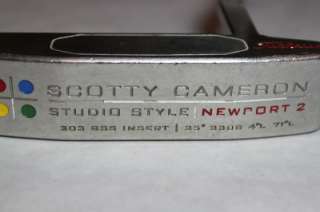   Cameron Studio Style Newport 2 Putter 35 Golf Club #3186  