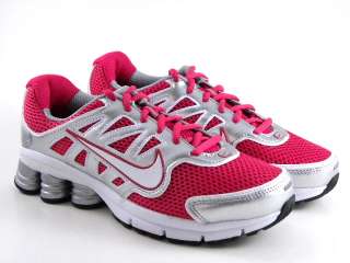   Qualify 2 Silver/Pink/White Running Trainers Fit Gym/Work Women Shoes