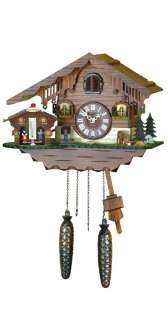 Cuckoo Clock Swiss house with weather h NEW  