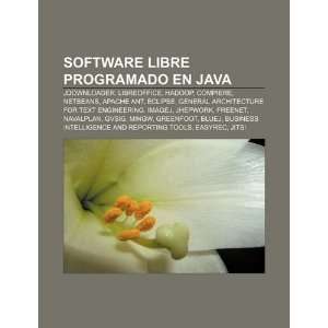  Software libre programado en Java Jer, LibreOffice, Hadoop 