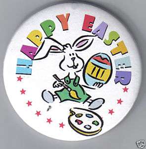 Happy Easter/Bunny w/Egg   Easter Magnet   NEW* 2.25  