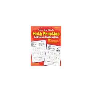    Solve The Riddle Math Practice Addition & Subtract Software