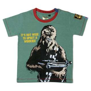 New Boys STAR WARS Wookiee Fabric Flavours T shirt BNWT Fabric 