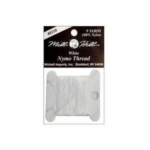  Mill Hill Nymo Thread 9 Yards White (Pack of 3) Pet 