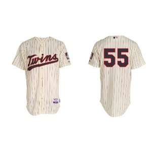  Minnesota Twins #55 Capps Cream 2011 MLB Authentic Jerseys 