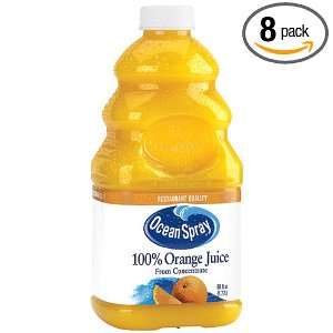 Ocean Spray 100% Orange Juice, 60 Ounce Grocery & Gourmet Food