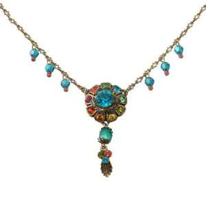 Admirable Michal Negrin Floral Necklace, Beautifully Crafted with 