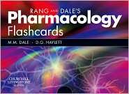 Rang & Dales Pharmacology Flash Cards, (1416061509), Maureen M. Dale 