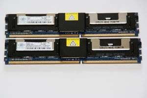 DELL 1950 NANYA 4GB (2 x 2GB) PC2 5300F NT2GT72U4NB1BN  