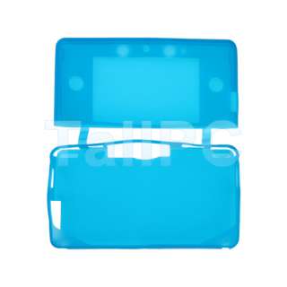 New Soft Silicone Cover Case for Nintendo N3DS 3DS Blue  