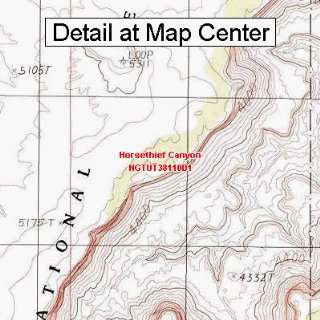   Map   Horsethief Canyon, Utah (Folded/Waterproof)