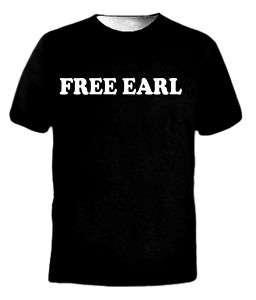 NEW OFWGKTA Free Earl LOGO ODD Future Wolf Gang T Shirt  
