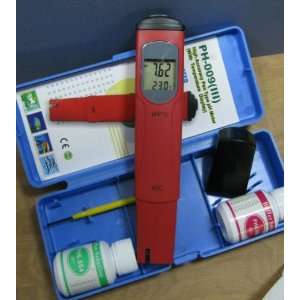 Pen Type PH Meter with large LCD Display and Temperature for 