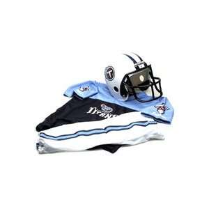 Tennessee Titans Youth NFL Team Helmet and Uniform Set by Franklin 
