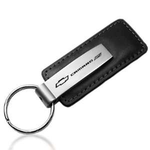  Chevrolet Camaro RS Black Leather Key Chain, New Licensed 
