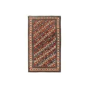 Antique Kazak Caucasion Rug / Carpet 44388