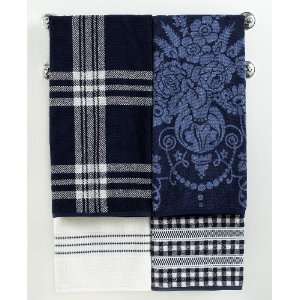  Lauren Ralph Lauren Bath Towels, 13 Cream / Blue Talmadge Hill 
