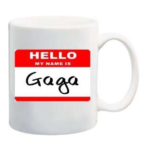   MY NAME IS GAGA Mug Coffee Cup 11 oz ~ Lady Gaga 