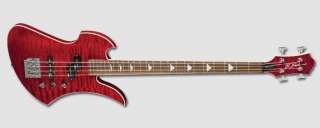 NEW BC Rich Mockingbird Masterpiece 4 String Bass   Dragon Blood 