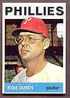 1964 TOPPS 173 RYNE DUREN PHILDLPHIA PHILLIE EX MT NM  