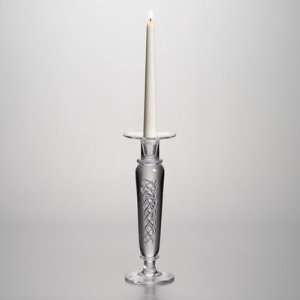   Pearce   Stratton Hand Blown Glass Tapered Candlestick