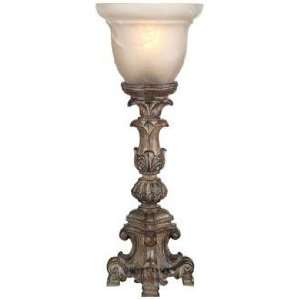  Beige French Candlestick Console Lamp