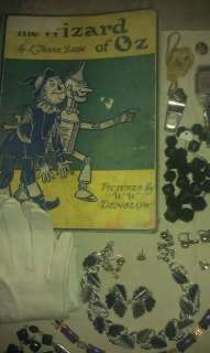   Lot, Sterling, Jewelry Antique Wizard of Oz Book, Watches MORE  