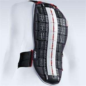  Knox Aegis Back Protector   5 Plate/Grey/Red Automotive