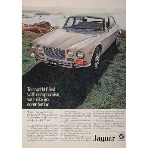   XJ6 Jag British Leyland Sedan   Original Print Ad