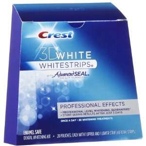  Crest 3D White Whitestrips Professional Effects, Enamel 