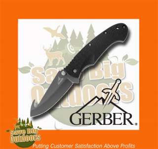 Gerber Profile Knife 41709 Fine Edge w/ Gut Hook Hunting Knives  