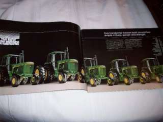 1981 John Deere 4040 4240 4440 4640 4840 Tractor Brochure 28 Pages 