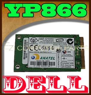 Dell Studio 1536 Wireless Bluetooth Card YP866 tested   