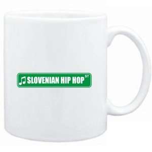  Mug White  Slovenian Hip Hop STREET SIGN  Music Sports 