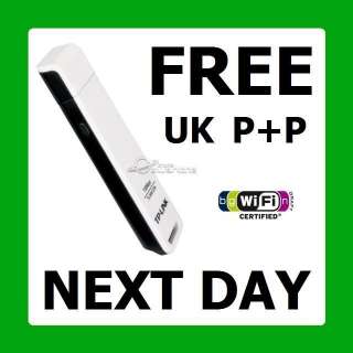 11N WIRELESS USB WiFi ADAPTER N for PC LAPTOP WINDOWS 7 £8.99