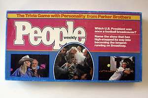   – People Weekly – NEW Vintage 1984 Trivia Pop Culture Board Game