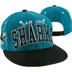  San Jose Sharks Teal Super Star Snapback Hat Sports 