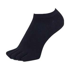  Black Sport Toe Socks   3 Pack