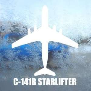  C 141B STARLIFTER White Decal Military Soldier Car White 