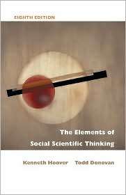 The Elements of Social Scientific Thinking, (0534614116), Kenneth R 