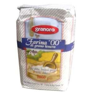 Farina Soft Wheat Flour (Granoro) 1000g  Grocery & Gourmet 