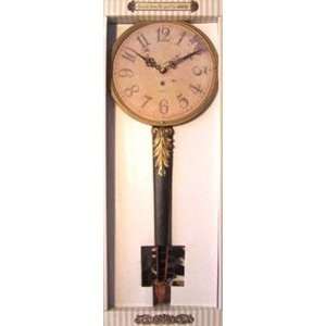   Antique Wall Clock in Chinese Musical Instrument Shape