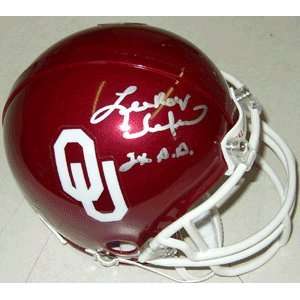 Lee Roy Selmon Autographed Mini Helmet   Oklahoma Sooners 